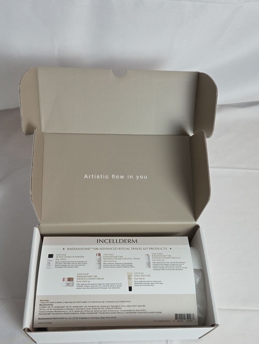 Radiansome 100 Ritual Travel Kit - White - Picture 10 of 13